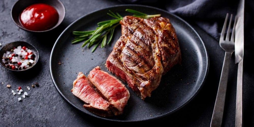 Steak dinner.