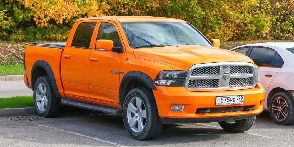 RAM truck.